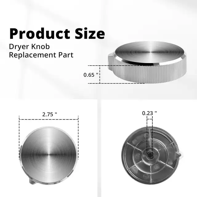 1 BOUTON DE LAVEUSE OU SECHEUSE NEUF NEWW11675852 - Photo 5