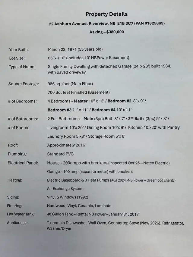 House for Sale - 22 Ashburn Ave, Riverview NB - Photo 10