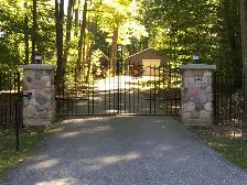 20FT Driveway Gate – Heavy-Duty Iron with "Arrow" Artwork - Photo 2