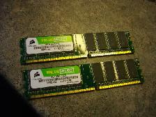 4 ram sticks 2 are 1gb & 2 are 512 all from same computer $15 ca