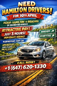 Urgent Hiring for Delivery Driver