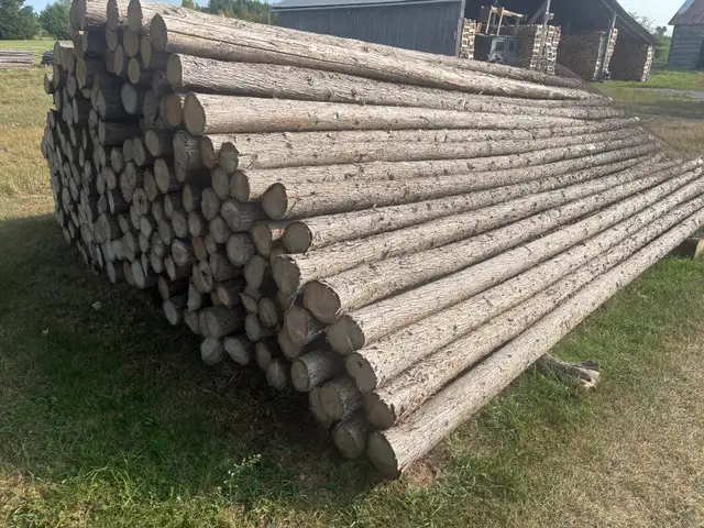 cedar posts and rails