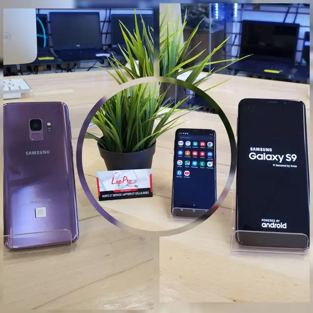 Samsung S9 Noir 64GB unlocked 169$ ✨✨✨