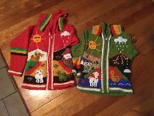 CHANDAIL POUR ENFANT TRICOTE A LA MAIN - Photo 6