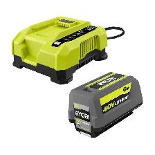 40V Ryobi battery and charger