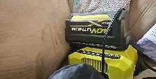 40V Ryobi battery and charger - Photo 2
