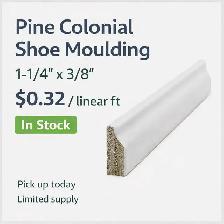 Baseboard 5" ( Wood - $0.89 linear ft ) - Photo 2