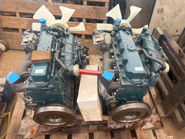 2- New Kubota Diesel Engines for Sale