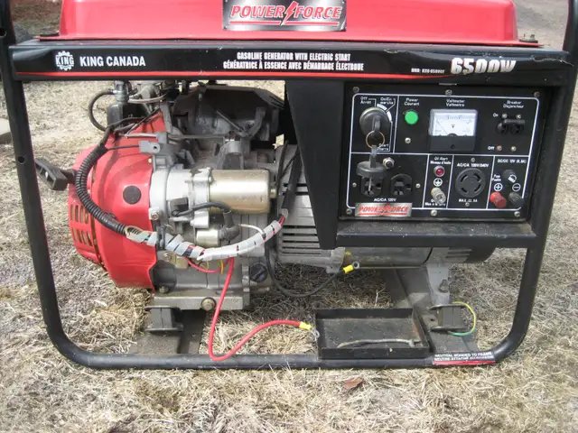 King 6500W generator for parts - Photo 2