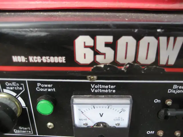 King 6500W generator for parts - Photo 3