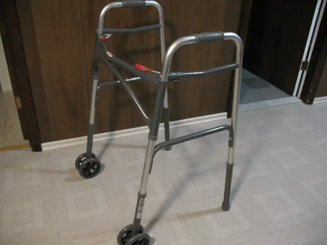 Extra Large HEAVY DUTY Walker with Front Wheels - Photo 2