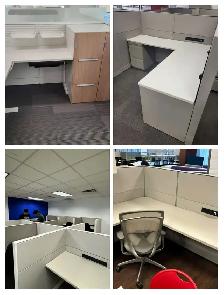 Used Teknion Leverage System Cubicles–Ready for Setup-Call Us!