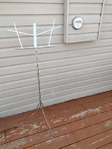 Chrome music stand