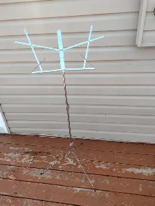 Chrome music stand