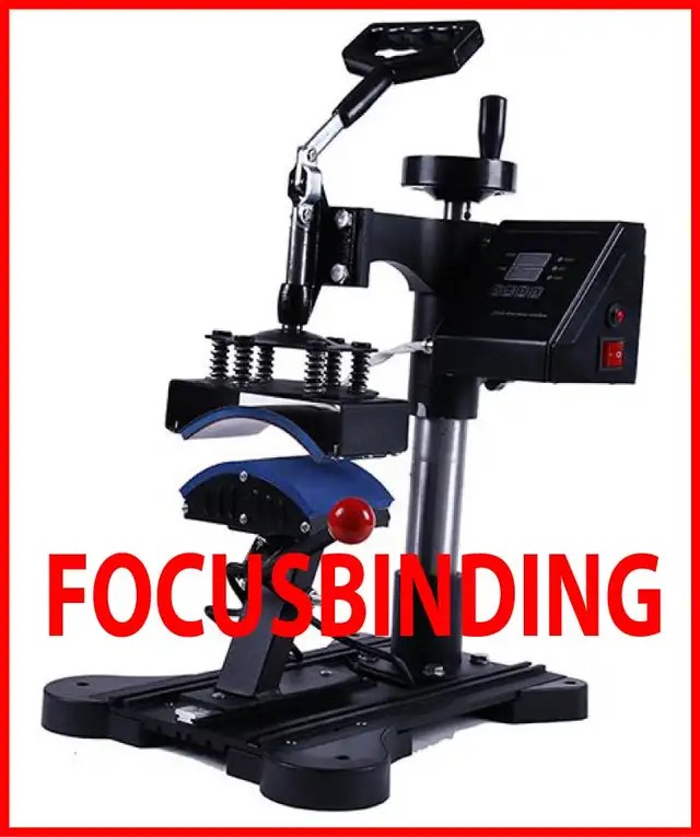 Digital Portable Hat Cap Heat Transfer Press Transfer Swing Away