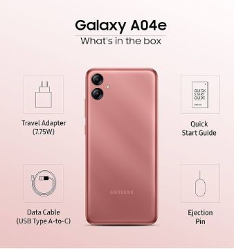 Samsung Galaxy A04e 32GB Unlocked Smartphone | 3GB RAM - Photo 2