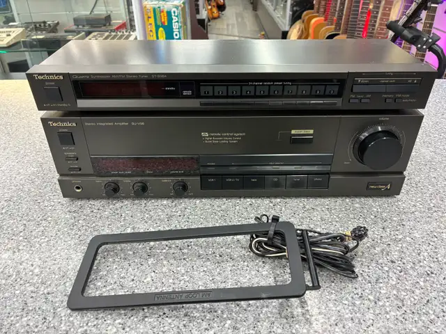 Technics SU-V98 Amp   Technics ST-S98A Tuner