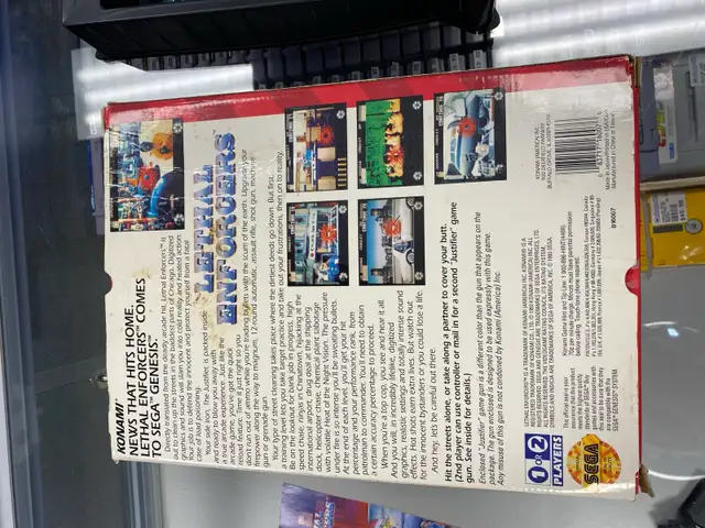 Sega Genesis Lethal Enforcers Gun Bundle in Box @ Cashopolis! - Photo 6