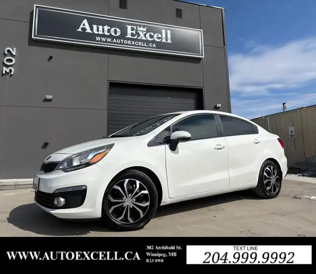 2016 KIA RIO SX - LEATHER SEATS - HEATED SEATS - BACK-UP CAMERA