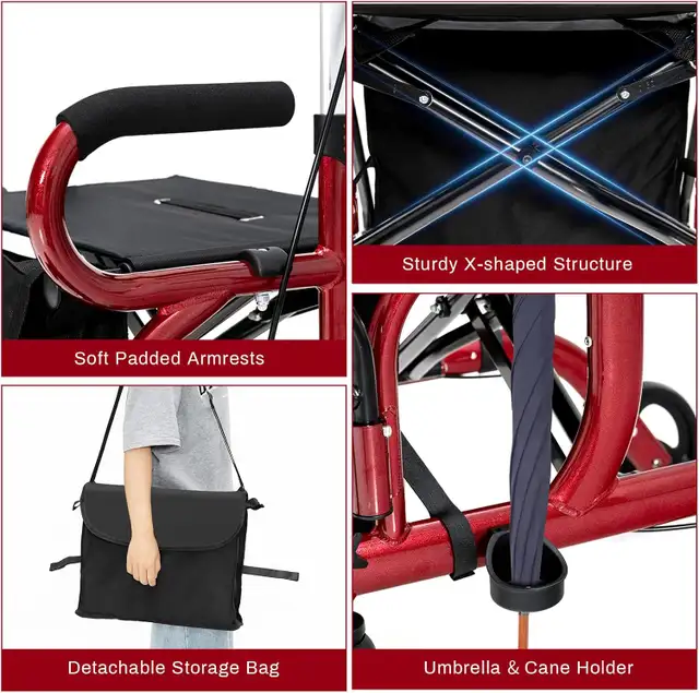 Wheelchair Walker, Rollator, Brand New, GREAT DEAL - Photo 2