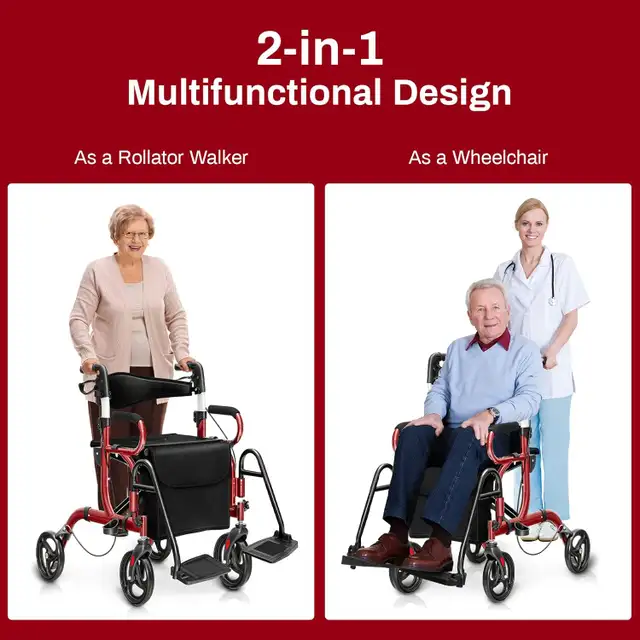 Wheelchair Walker, Rollator, Brand New, GREAT DEAL - Photo 8