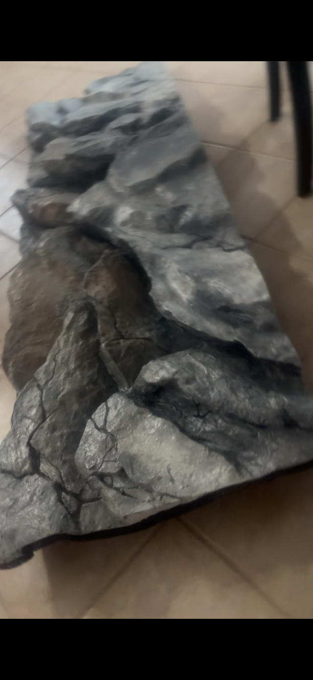 Aquarium 3-D rock background, - Photo 8