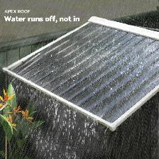 7'x 4'x 6' Garden Tool Shed Metal Storage Shed w/ Foundation Kit - Photo 7