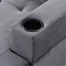 Brand New 4-Seater L-Shaped Sectional Sofa with Storage $720 - Photo 2