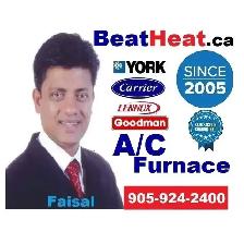 Carrier Lennox Goodman Air Conditioner with installation from