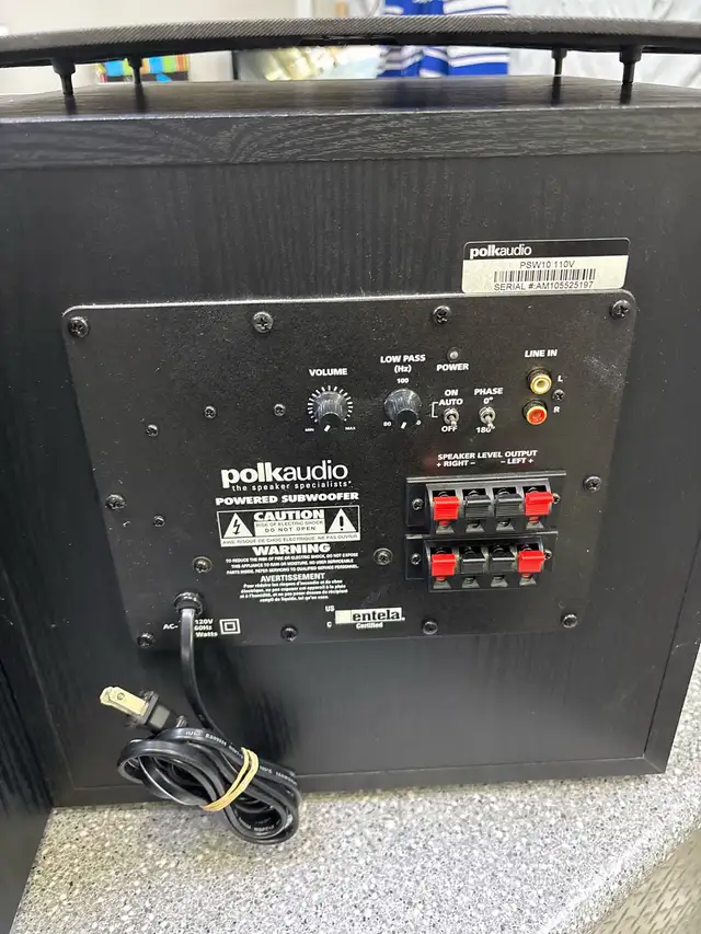 Polk Audio PSW10 Powered Subwoofer - Photo 4