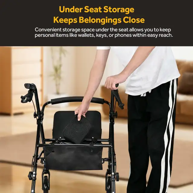 Folding Walker for seniors, GREAT DEAL, new 2 weeks ago - Photo 6