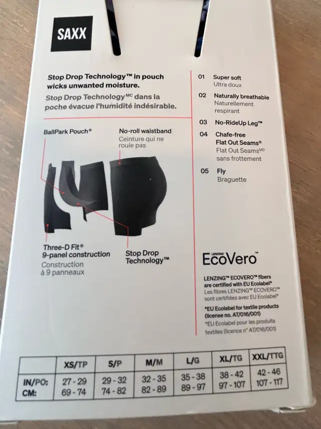 SAXX xl underware BN3TH xl underware brand new - Photo 8