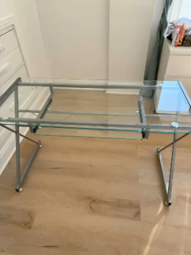 Glass Desk