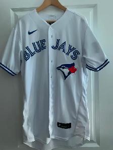 Selling a 2022 Authentic Nike Blue Jays Vladdy Jr. Jersey.