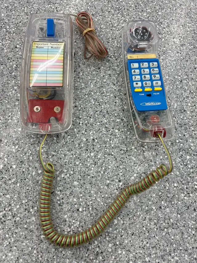 Wellson Clear See/Thru Phone