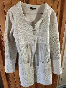 Zip up SWEATER JACKET - Photo 2