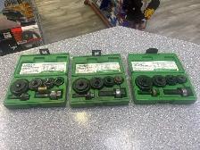 Greenlee 735BB Knockout Ball Bearing Punch Set In Case