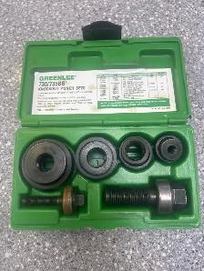 Greenlee 735BB Knockout Ball Bearing Punch Set In Case - Photo 4