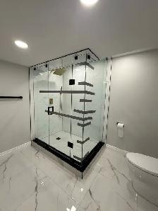 Glass shower doors - Photo 10