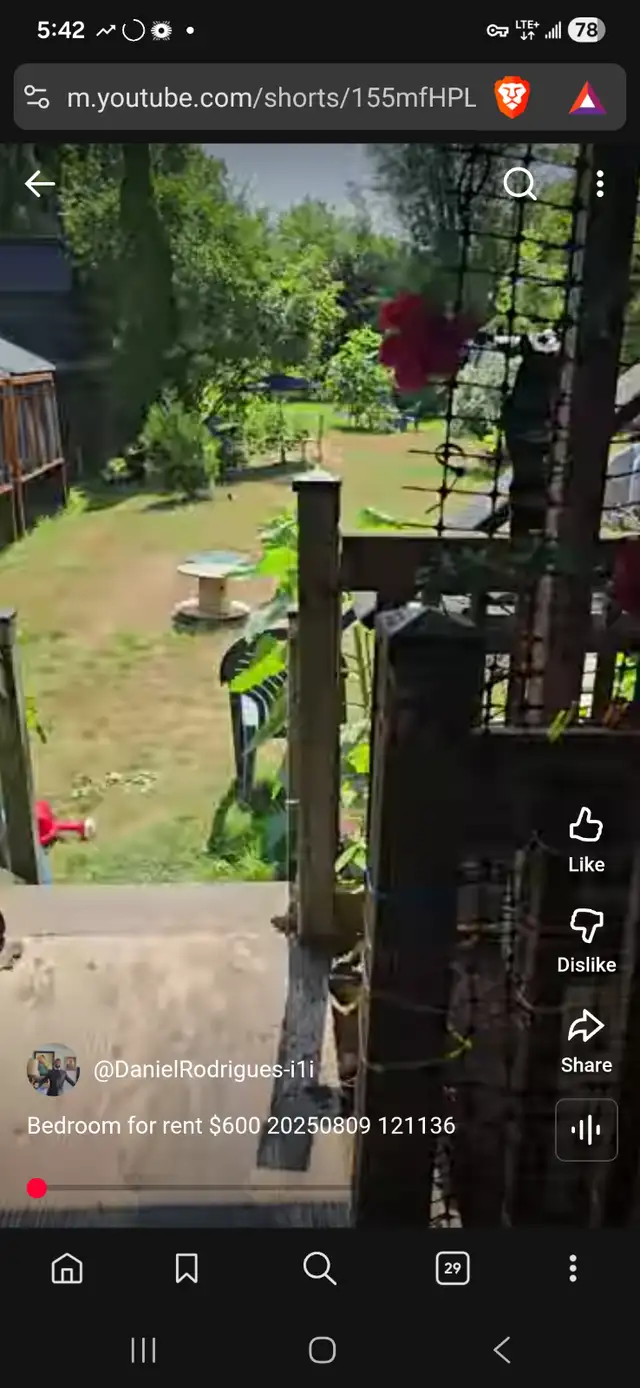 Room for rent 600$ per month