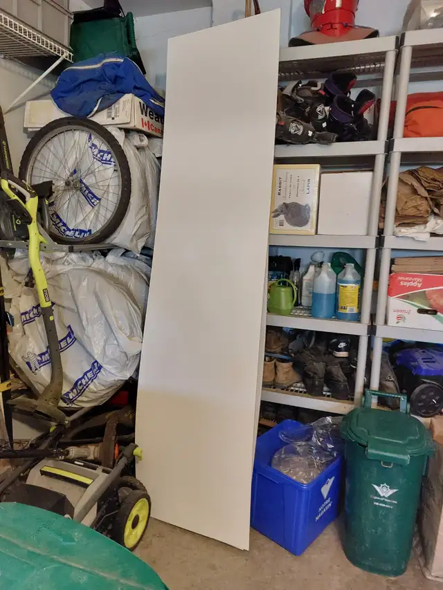 HARDBOARD - WHITE - 1/8 INCH THICK