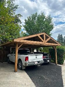 Carport, Car canopy, Concrete pad - Photo 2
