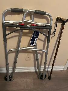 Walker/Raised Toilet Seat/Cane for Post Hip Replacement Surgery - Photo 2