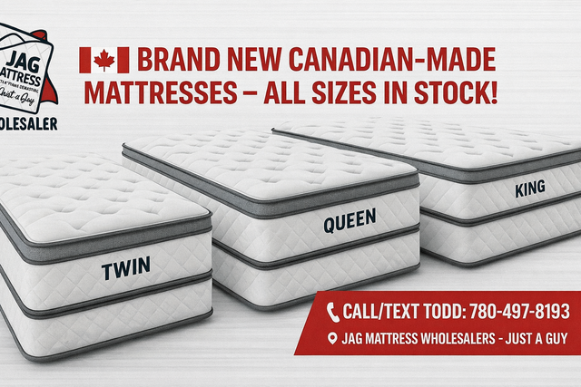 Brand New Mattresses – Many Styles Available