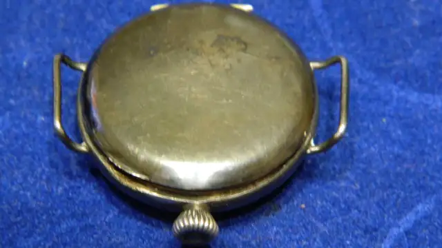 Rare WW1 (1914-1918) Montre de Tranché Waltham Sterling Original - Photo 7