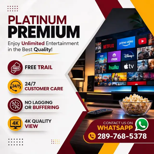 BEST 4K T\/ SERVICE AVAILABLE!