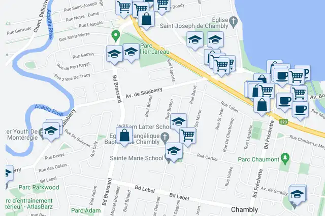 Studio,21/2,2 chambres, à louer, for rent, Chambly - Photo 3