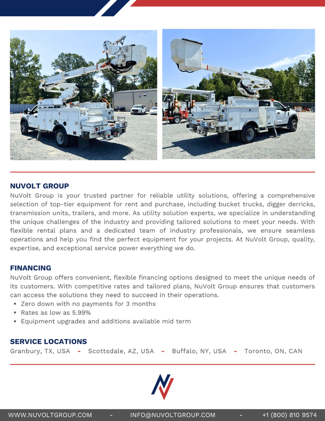 2019 Ford F550 Altec AT41-MH Bucket Truck - Photo 2