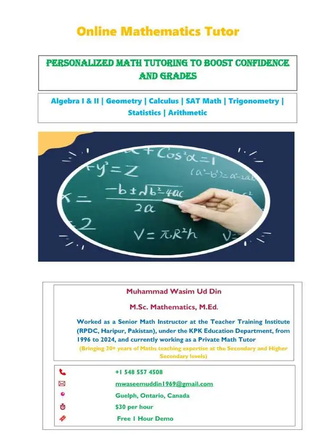 Achieve Success with Online Mathematics Tutoring