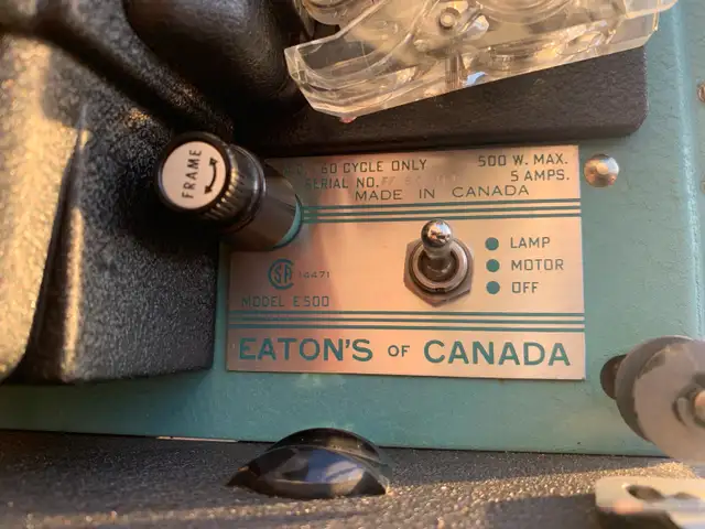 8 mm vintage projector - Photo 3